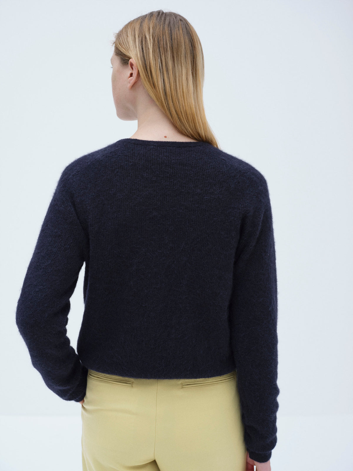 BABY SURI ALPACA SHEER KNIT P/O