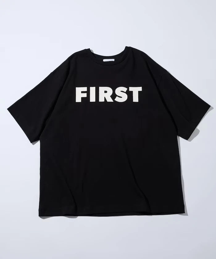 6 Ounce Front Logo Print Crew Neck T-Shirt / Print T-Shirt PR FIRST