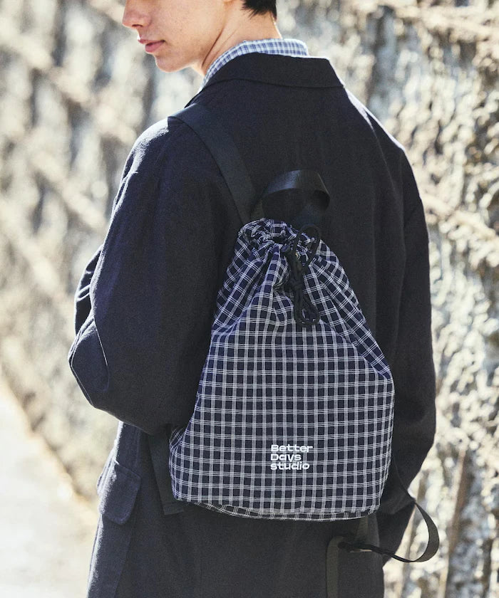 BetterDays Studio × FREAK'S STORE Packable Check Mini Bag