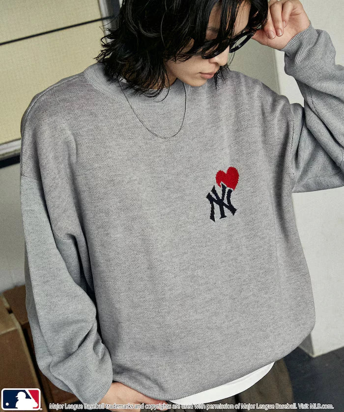Custom HEART LOGO KNIT