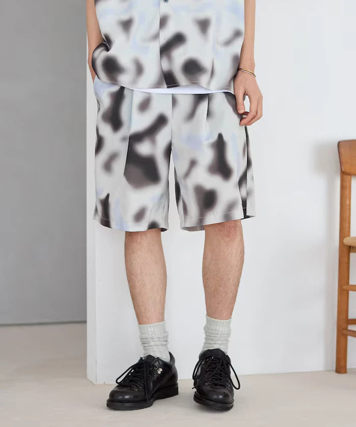 Pattern Easy Shorts / Allover Design Short Pants / Setup Compatible