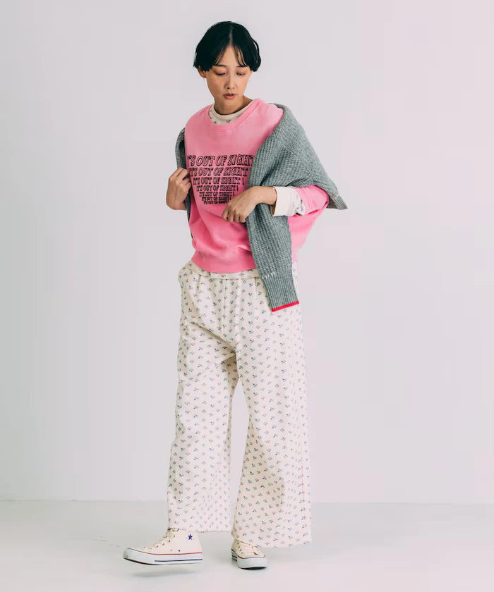 Fade Print Dolman Sweat