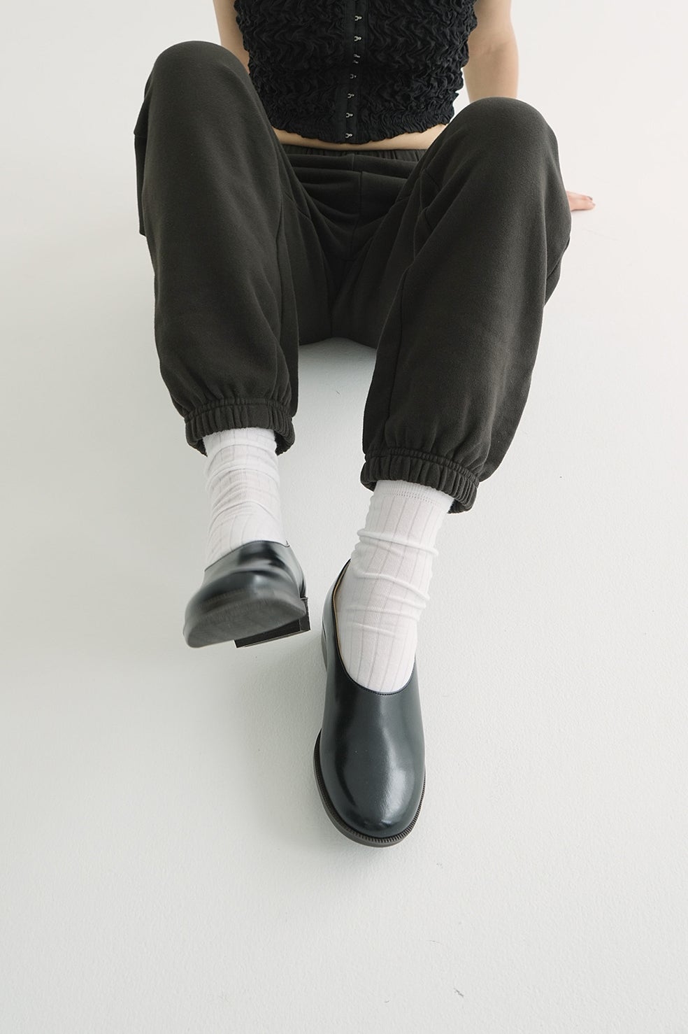 HARUTA&times;CLANE FLAT SHOES