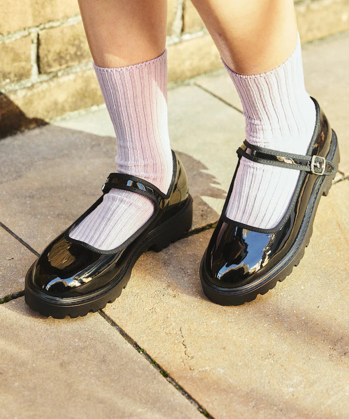 Sunny Rain Compatible Chunky Mary Jane Sneakers
