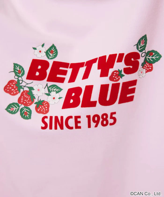 BETTY'S BLUE Flock Logo T-Shirt Limited Edition