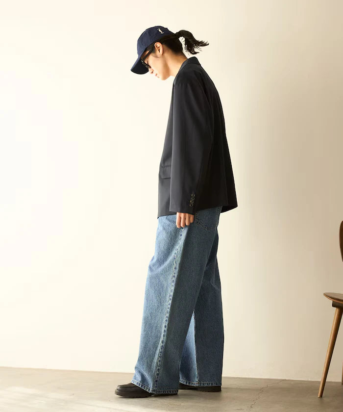 Design Tuck Japan Denim / Wide Silhouette