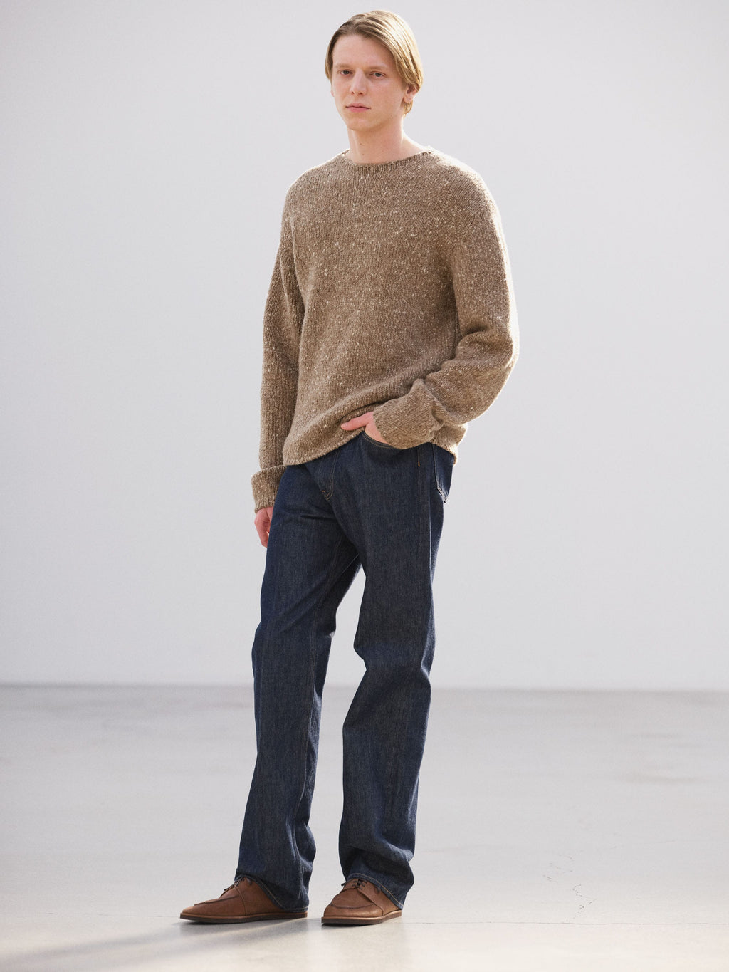 HARD TWIST DENIM 5P PANTS