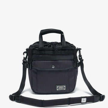 EXCLUSIVE BALLISTIC NYLON DRAWSTRING BAG/BLACK