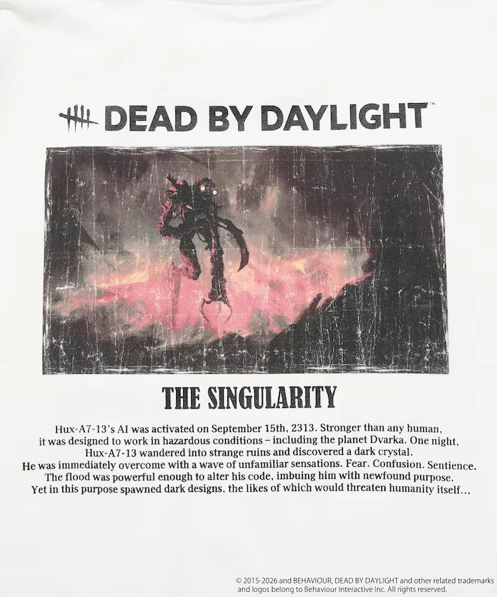 Dead By Daylight Exclusive The Singularity Photo Back Print Crew Neck T-Shirt