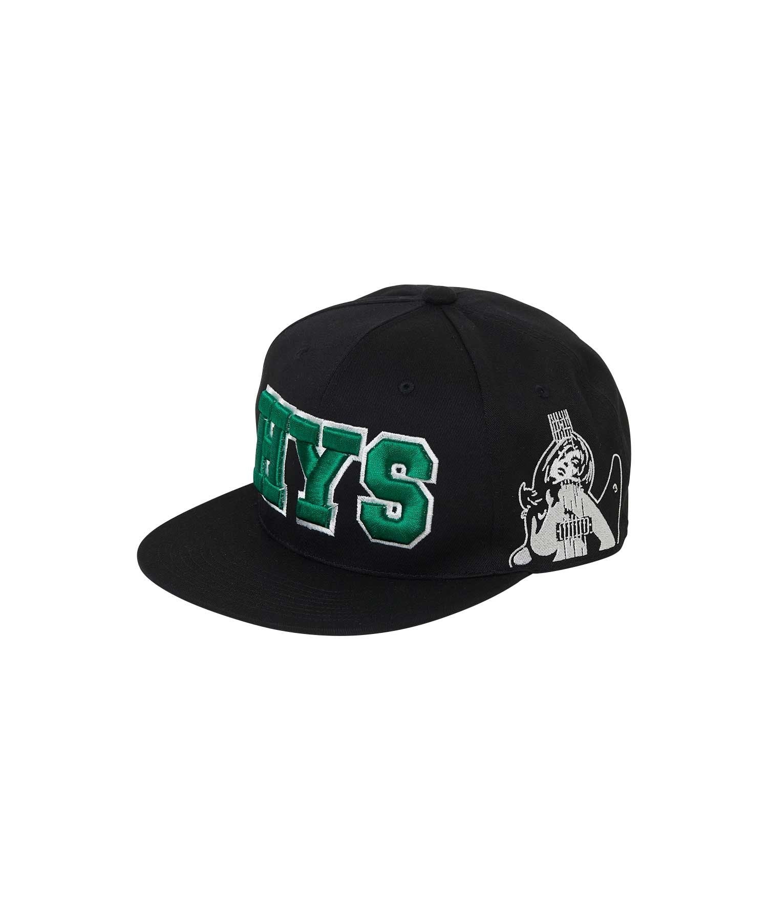 HYS Guitar Girl Embroidered Cap