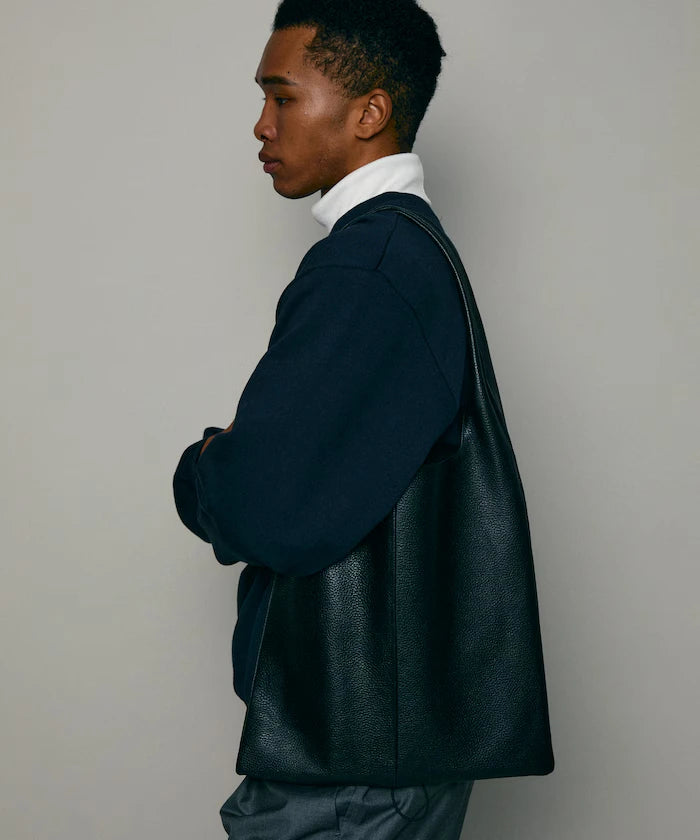 Leather Marche Bag / Leather Marche / Tote Bag / Cowhide / Water-repellent Leather