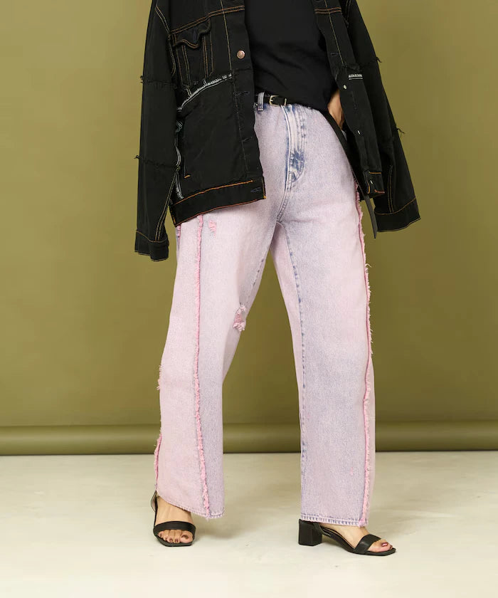 Colorful Curve Denim