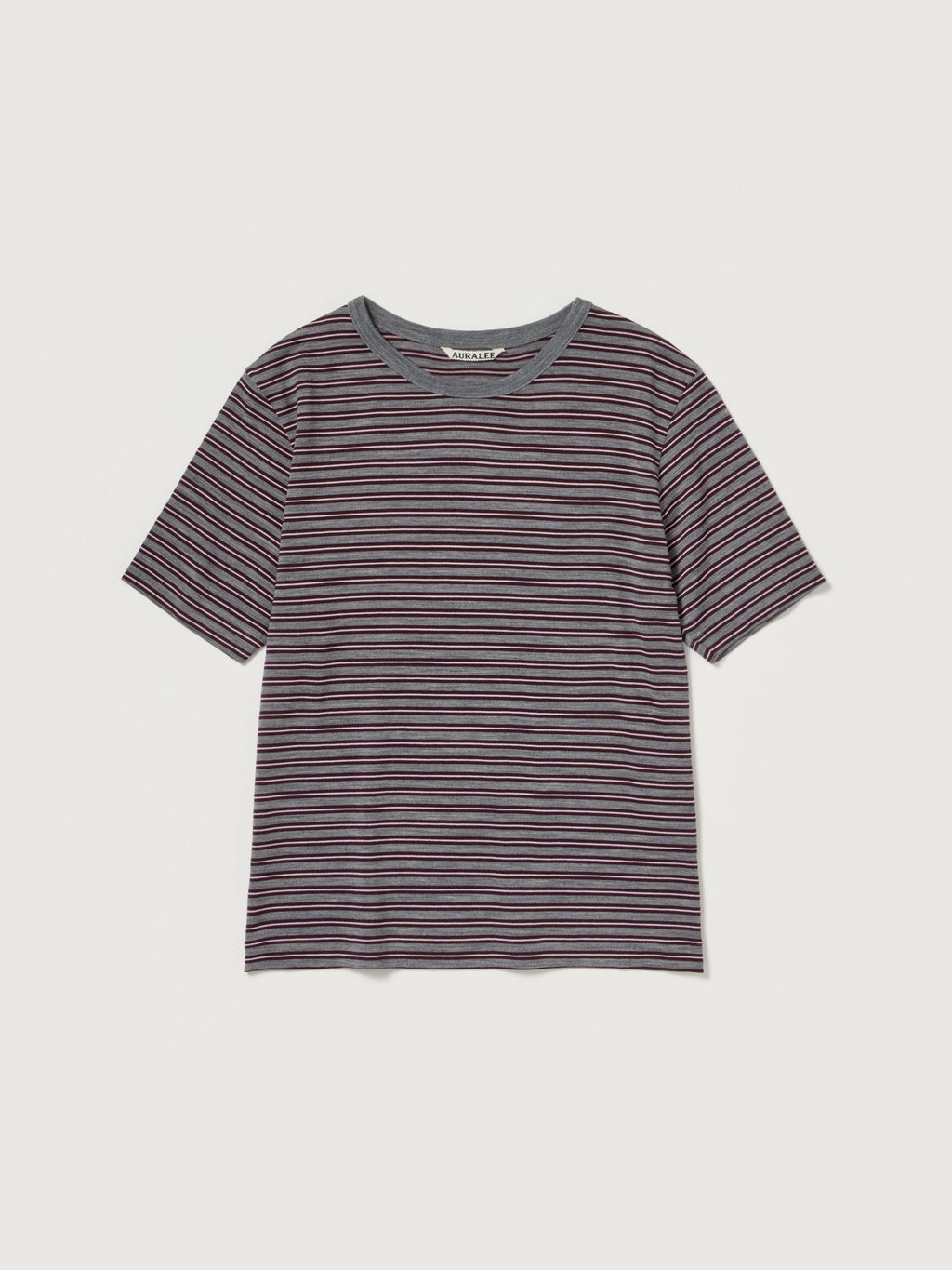 SOFT SMOOTH WOOL STRIPE JERSEY TEE