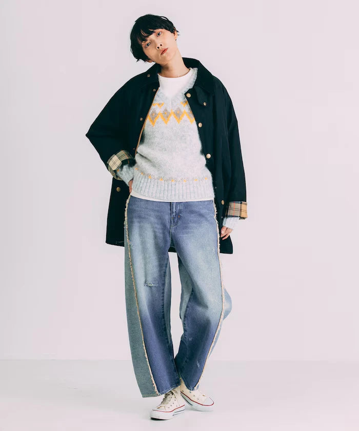 Colorful Curve Denim