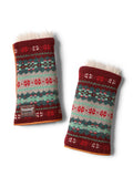 Leather x Fair Isle Gloves