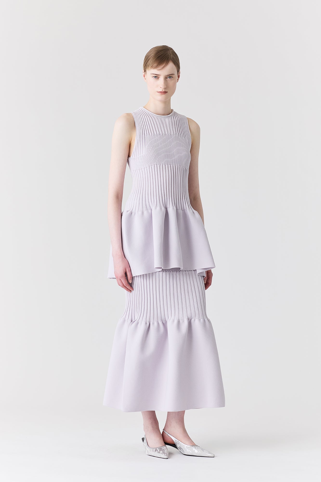 FLUTED MERMAID SKIRT
