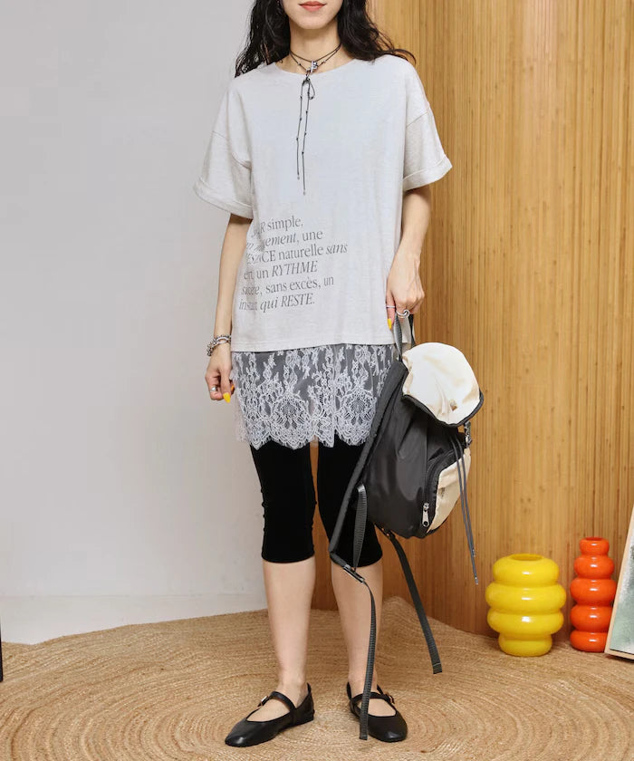 Lacedocking Print T-Shirt 【Limited Edition】