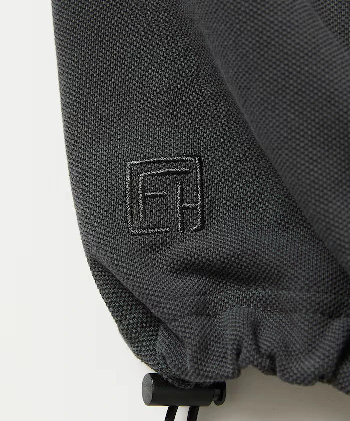 Big Silhouette Spindle Short Sleeve Tech Polo