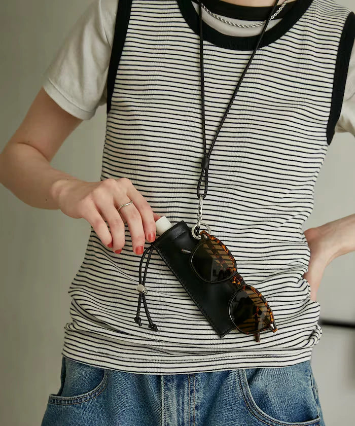Lip Case With Neck Strap
