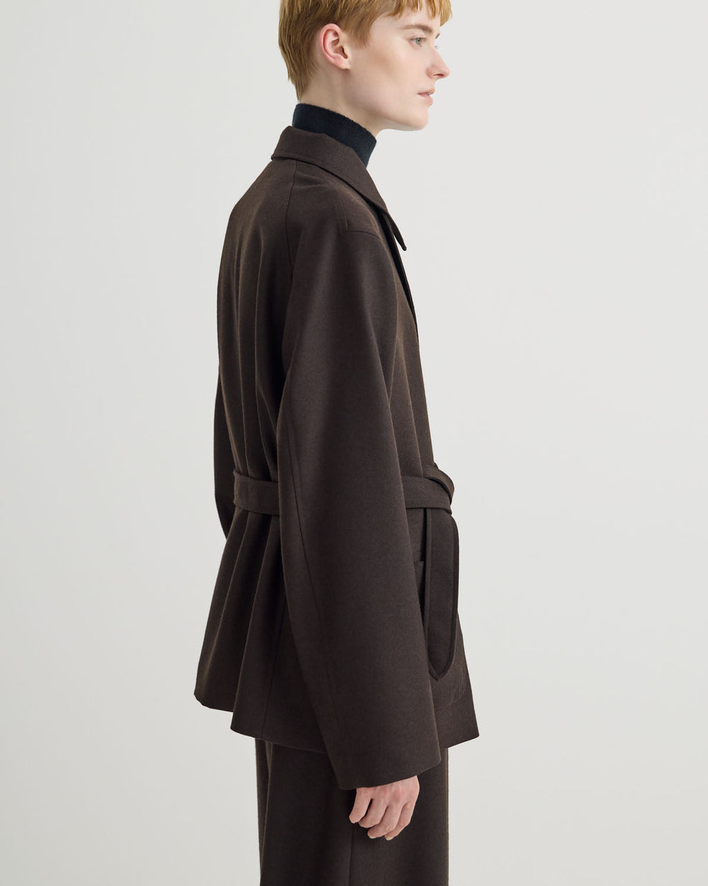 BELTED JACKET
