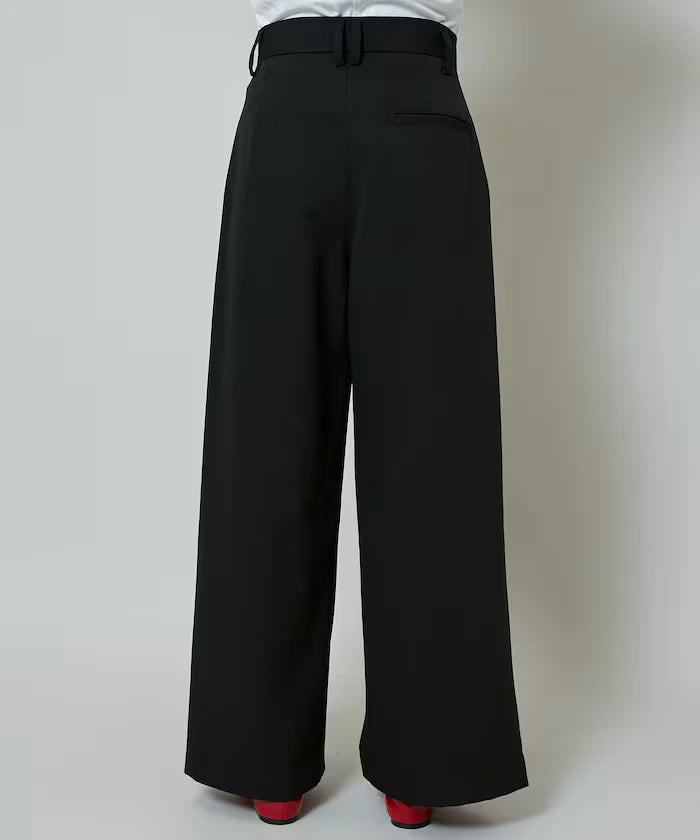 2-pleat slacks pants limited edition