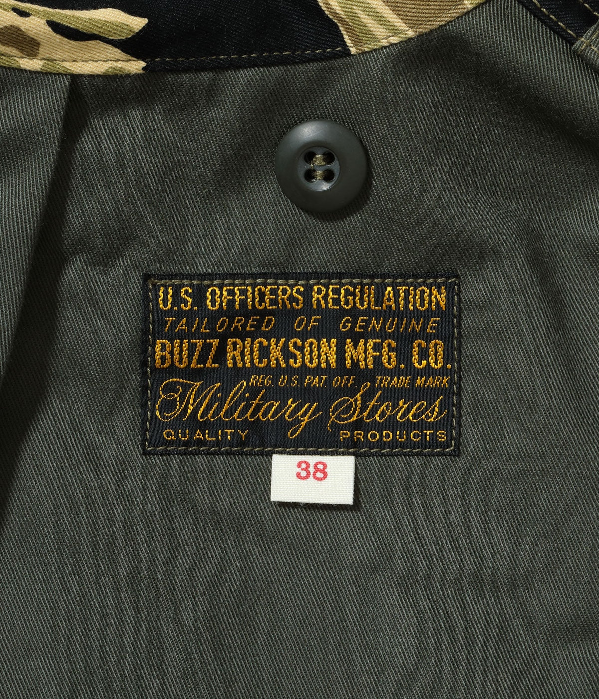 Jacket, Man's Field, M-65 Tiger Camouflage Civilian Model