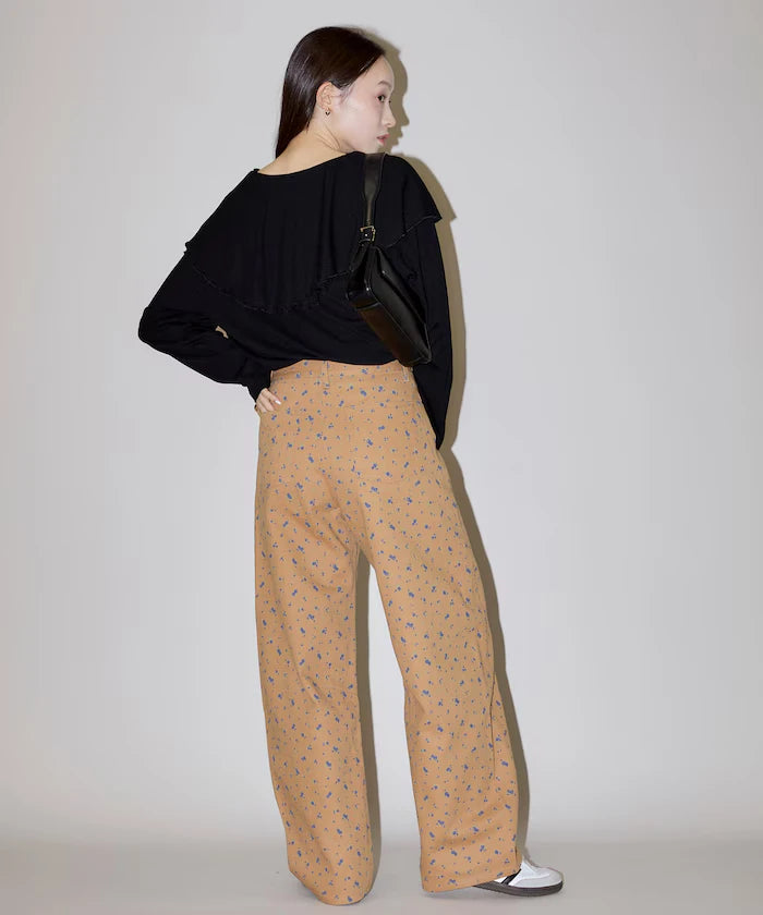 Collar Frill Ribbed Cut Sew Limited Edition