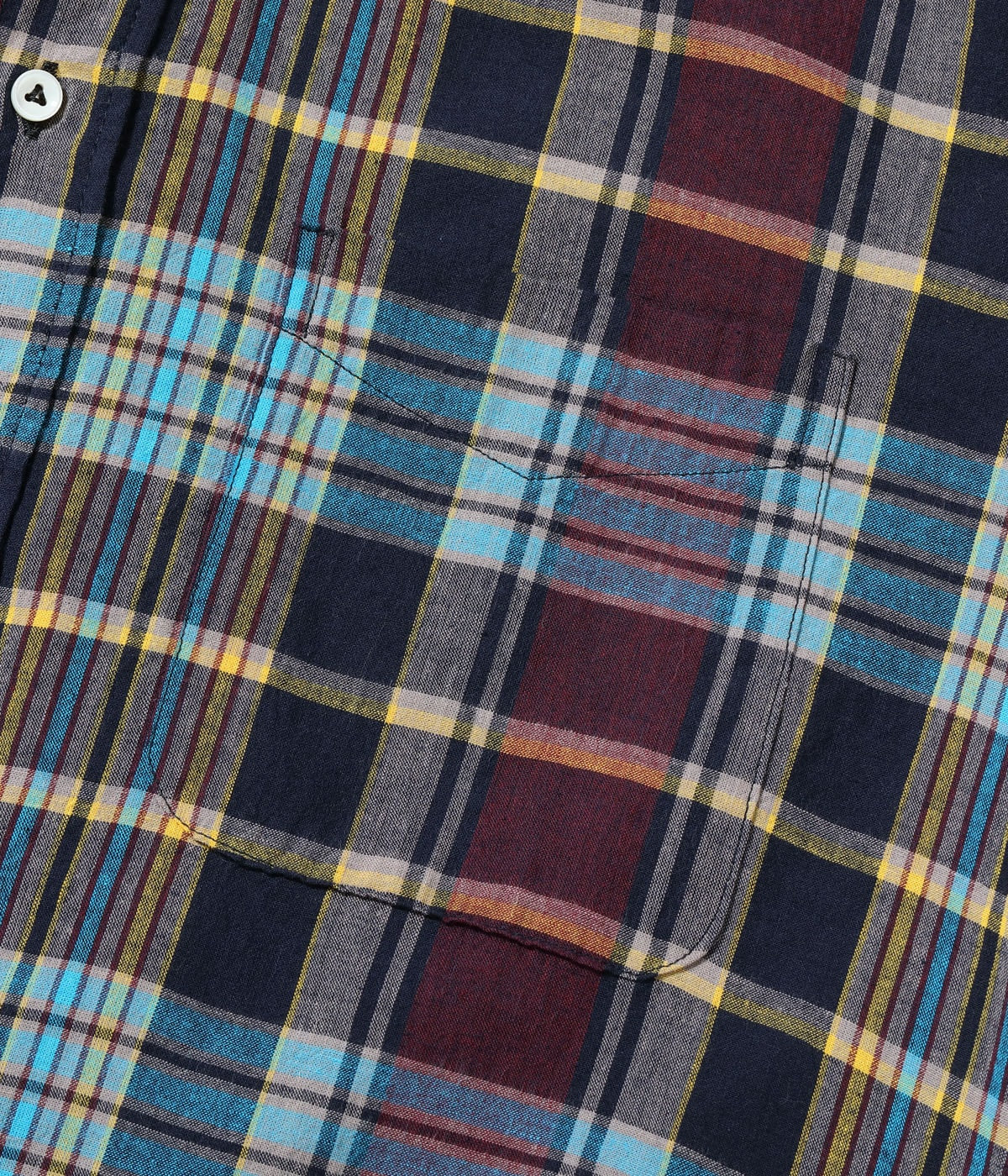 INDIA MADRAS CHECK BUTTON DOWN SHIRT