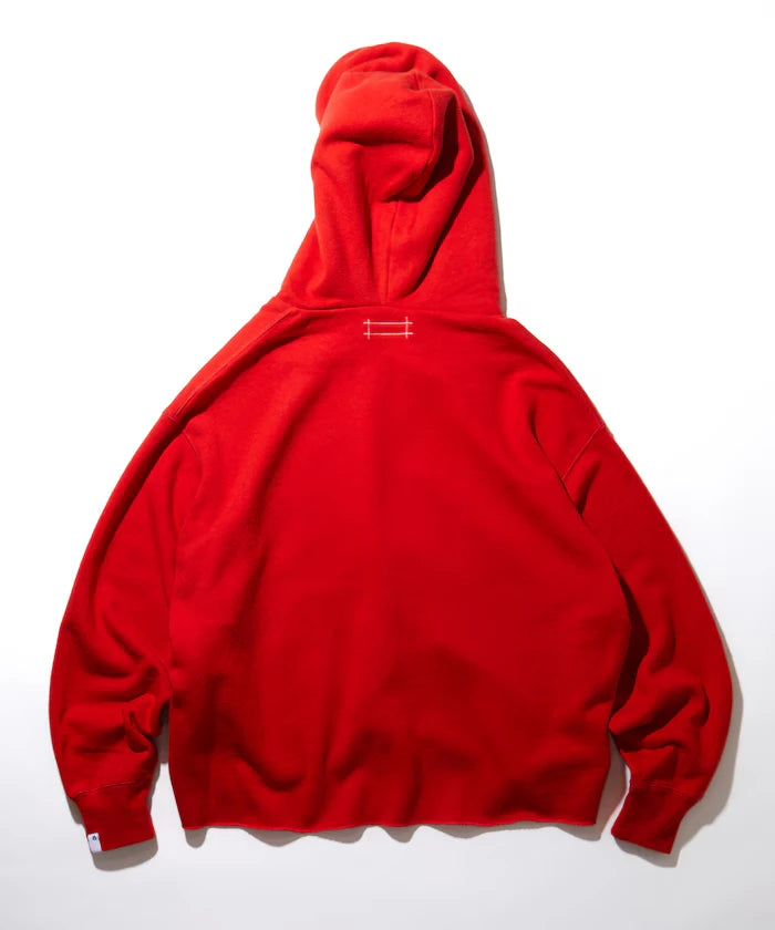 Wool Cotton Loop Back Sweat Hoodie