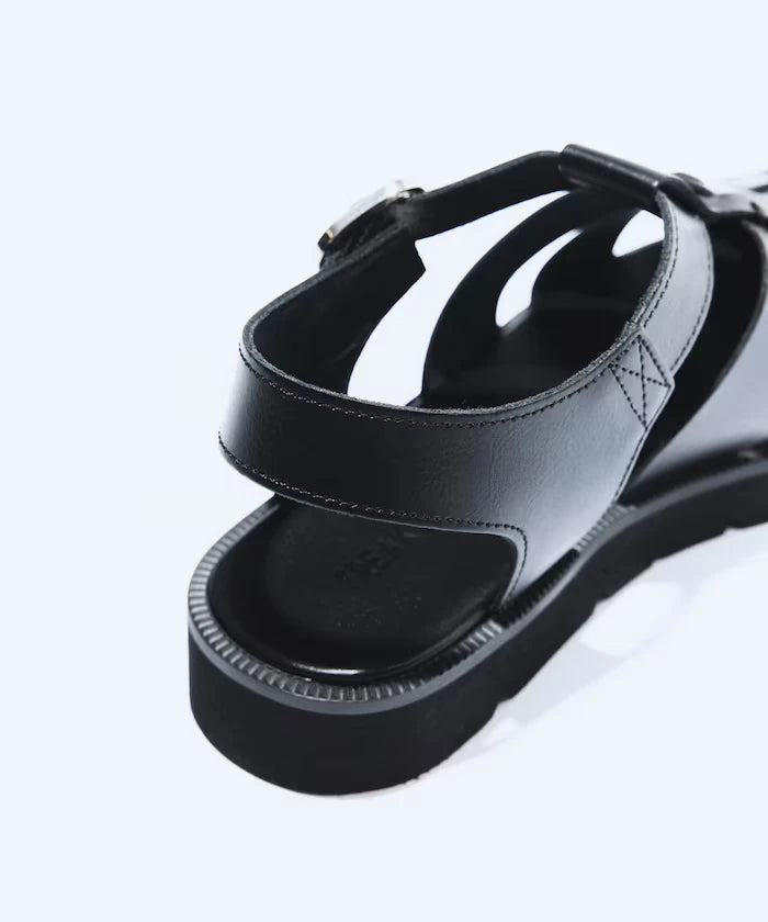 Rain And Shine Leatherette Gurkha Sandals