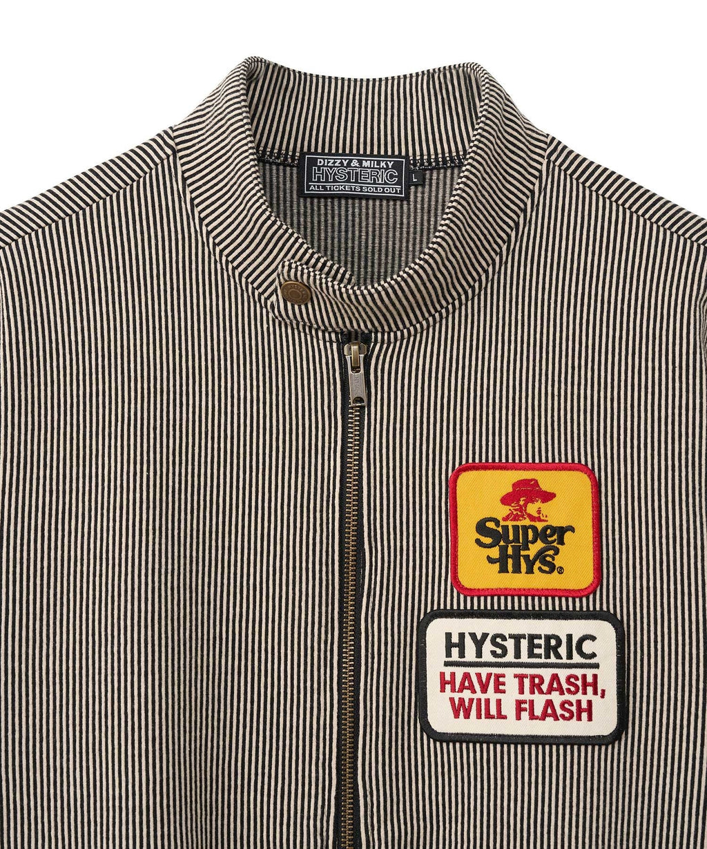 SUPER HYS Patch Track Jacket