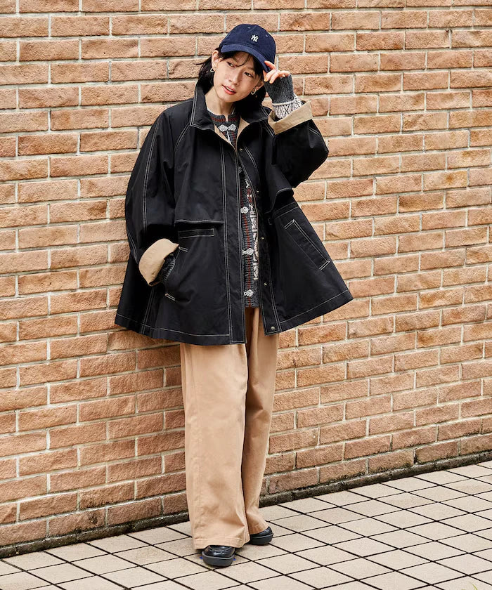 Multiway Boa Vest Coat