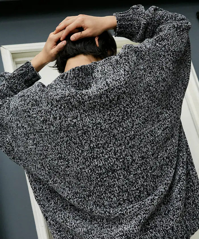 Mall Yarn Crew Neck Knit 【Limited Edition】