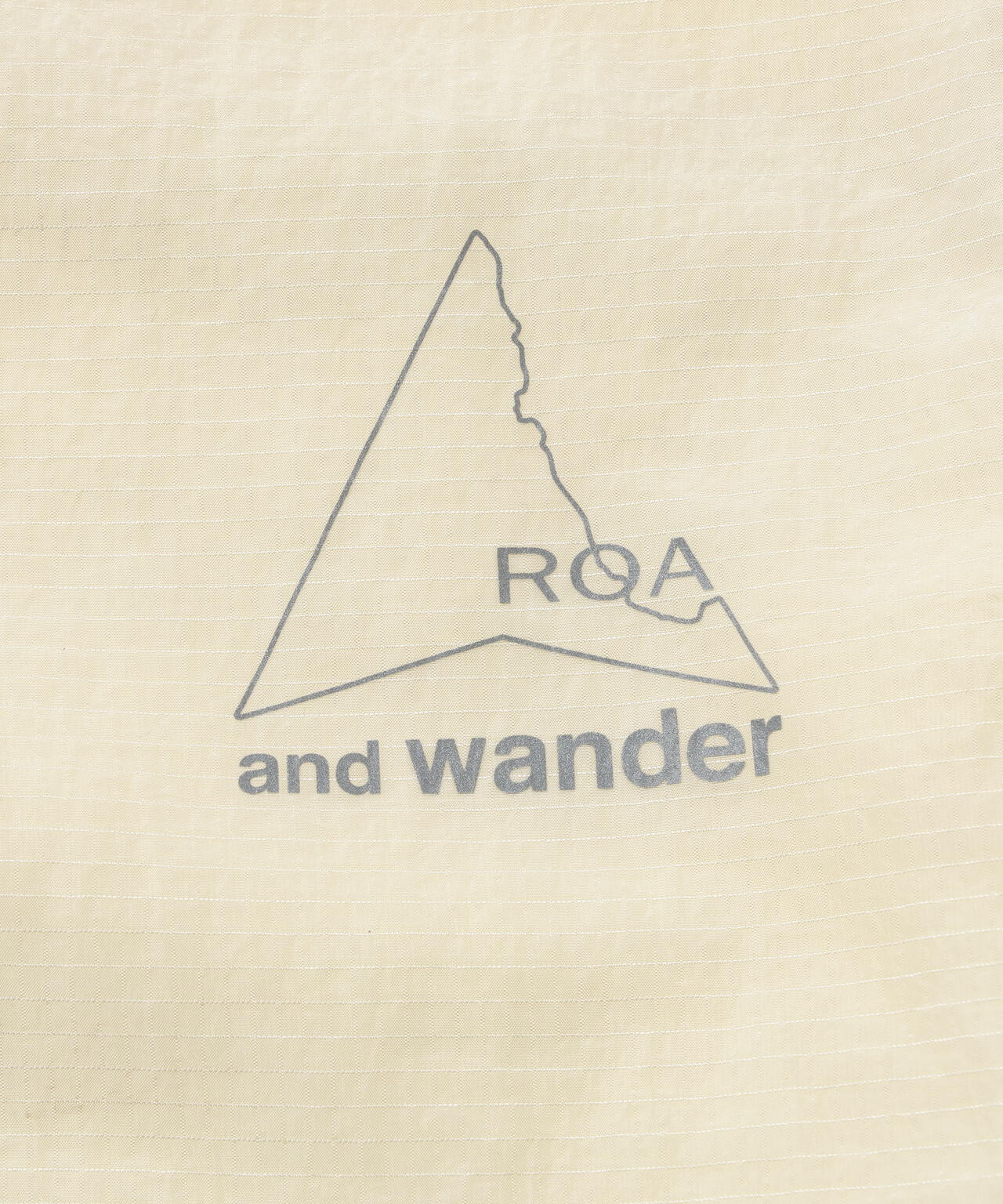 ROA × and wander  ripstop wind jacket