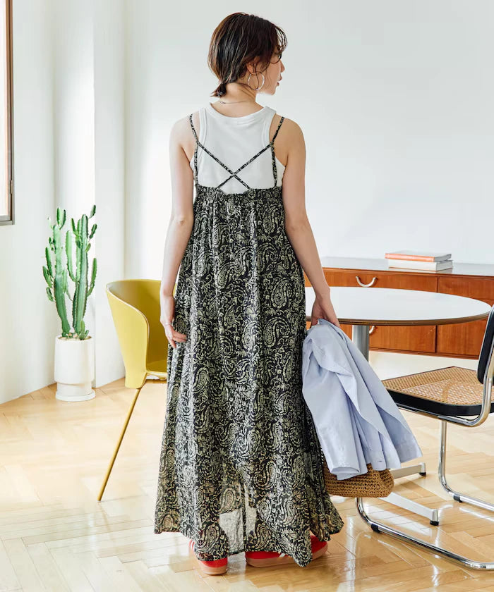 Indian Paisley Cami Dress