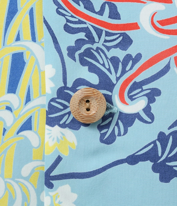 RAYON HAWAIIAN SHIRT “ROYAL FLOWER”