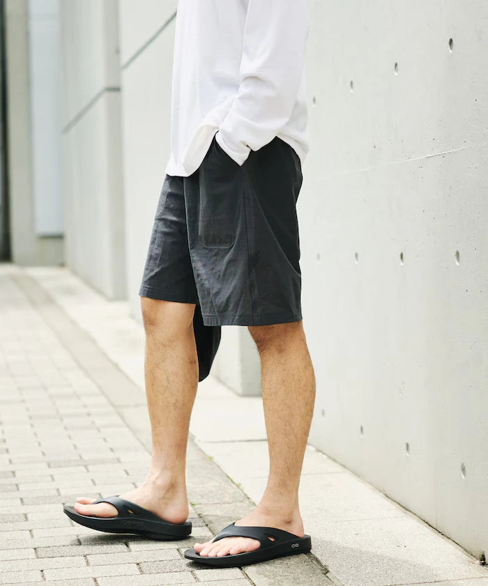 Open Collar Short Sleeve Shirt & Easy Shorts Travel Setup Fabric by SOLOTEX(R)