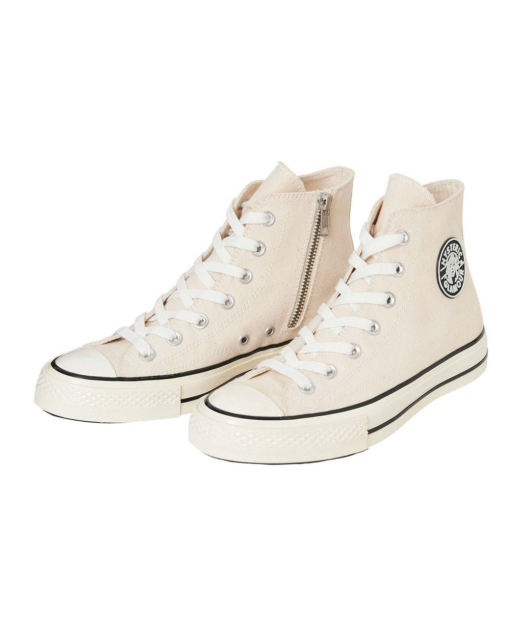Side Zip High Cut Sneakers