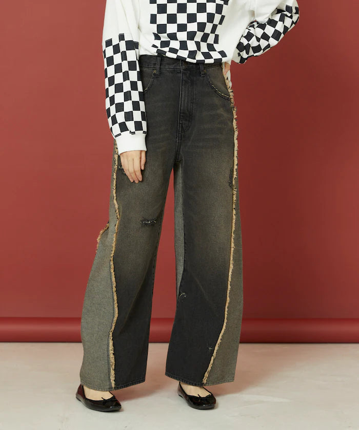 Colorful Curve Denim