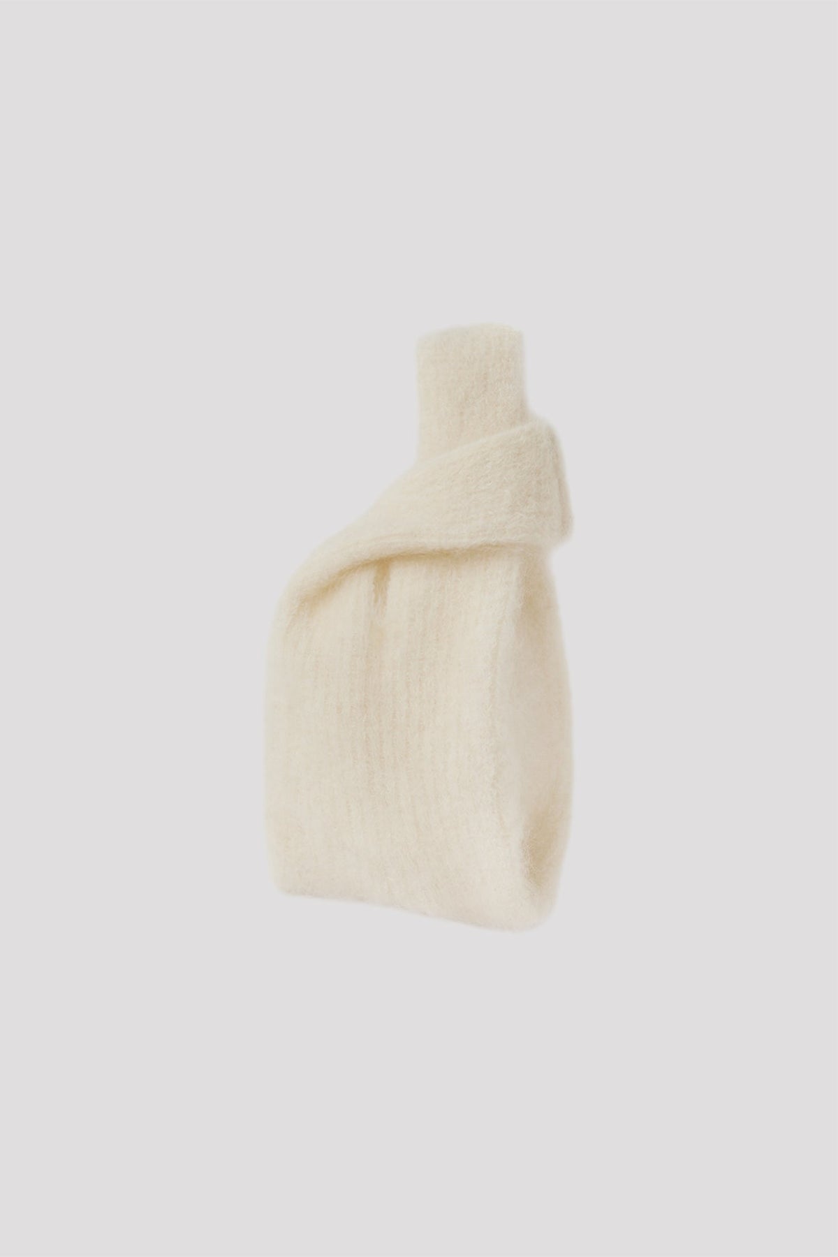 MOHAIR NOTCHED RIB BAG