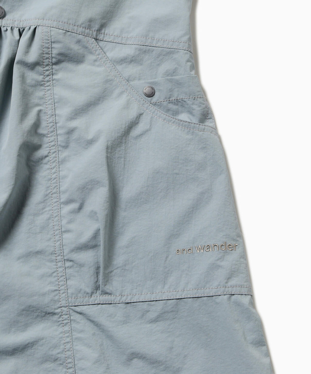 crinkled nylon cachecoeur (W)