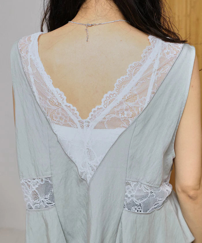 Switch Race Vintage Satin Ribbon Vest [Limited Release]