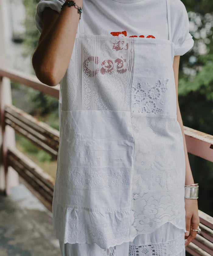 Remake Vintage Lace Patchwork Camisole