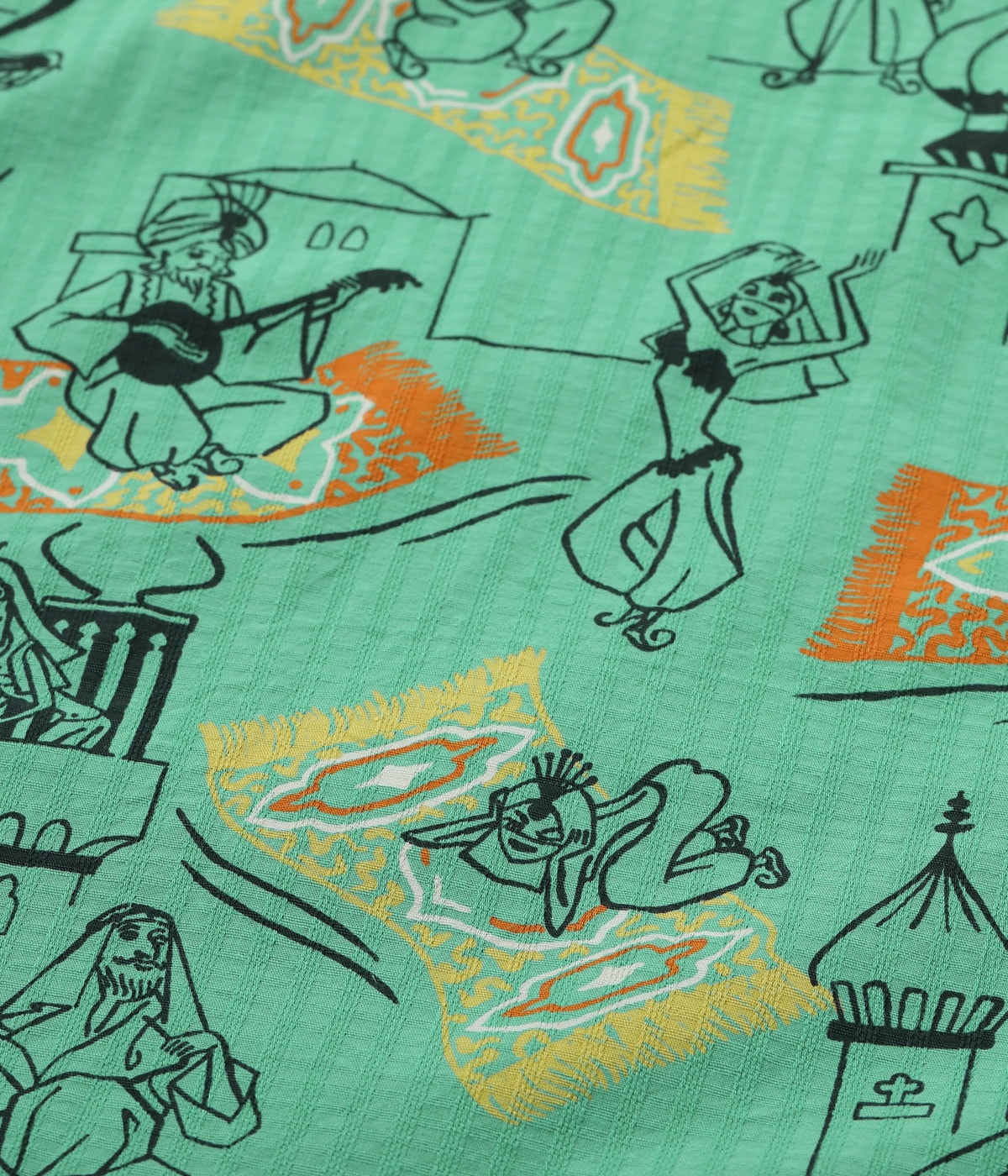 Dobby Cotton Open Shirt "Magic Carpet"