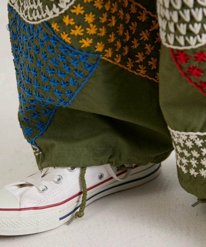 Vintage Hand-Stitched Remake Military Pants