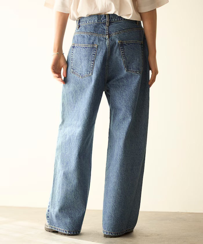Design Tuck Japan Denim / Wide Silhouette