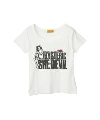 SHE DEVIL HEART Embroidered Chibi T-Shirt