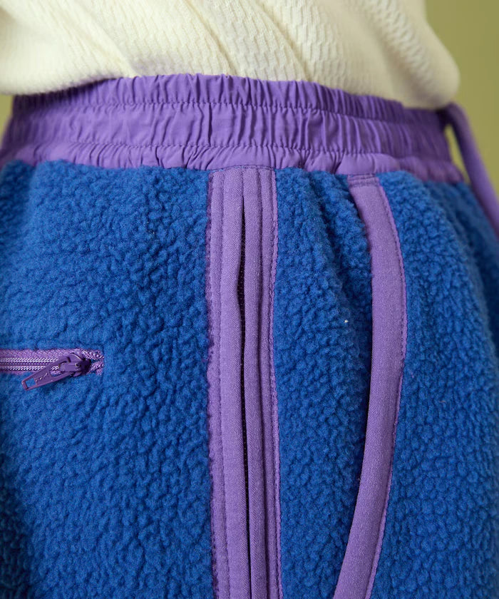 Side Zipper Fleece Pants