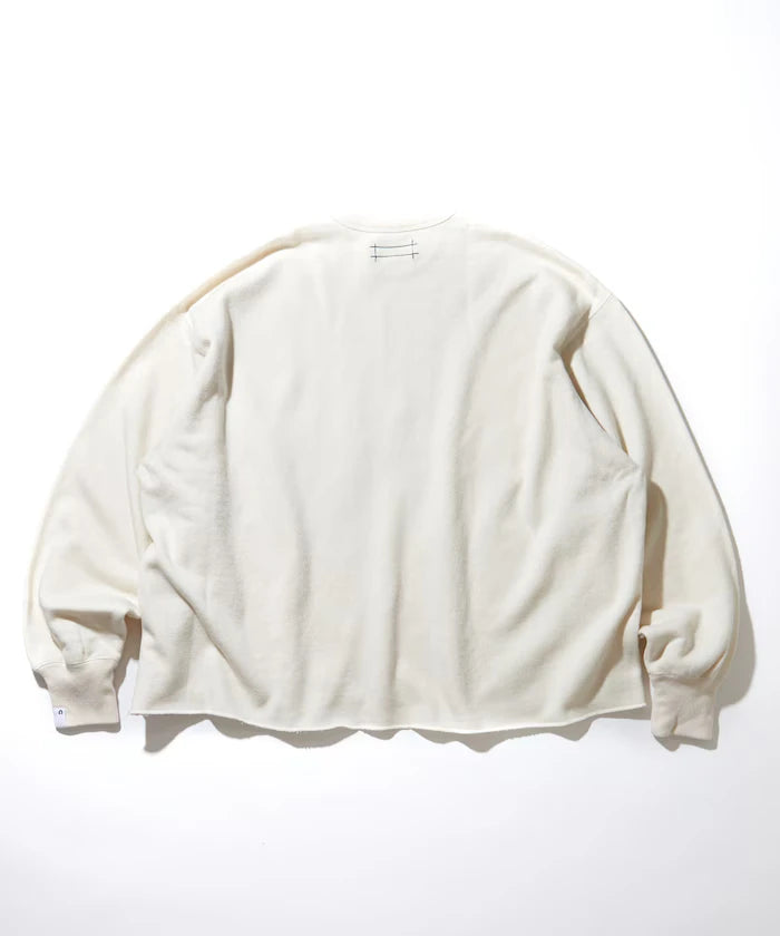 Wool Cotton Loop Back Sweatshirt