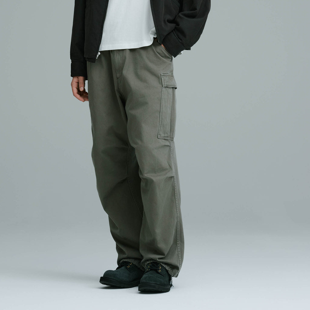 GL42578 / LIGHT BACKSATIN EASY CARGO PANTS